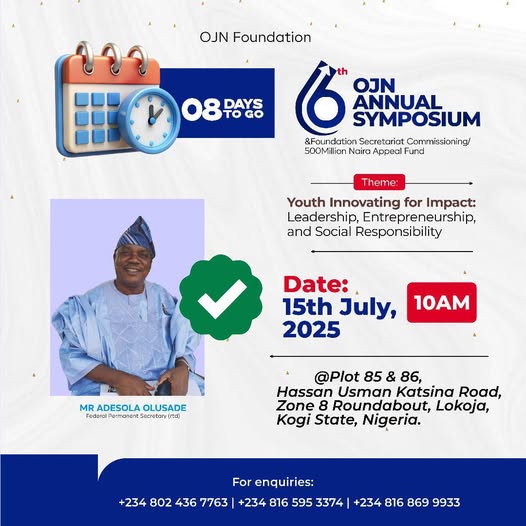 Countdown to Inspiration: Olusade Adesola Set to Grace OJN Symposium Stage') }}