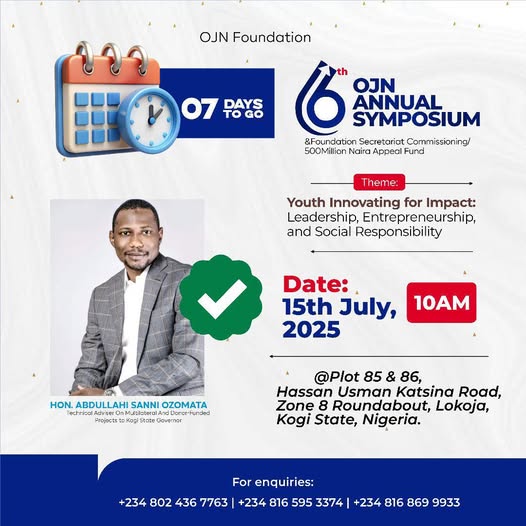 7 Days to Go: OJN Announces Dr. Ozomata as Guest Speaker for Annual Symposium') }}