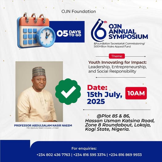 Ajaokuta Steel MD, Prof. Abdusalam Nasir Naeem, Confirmed to Attend Launch Event') }}