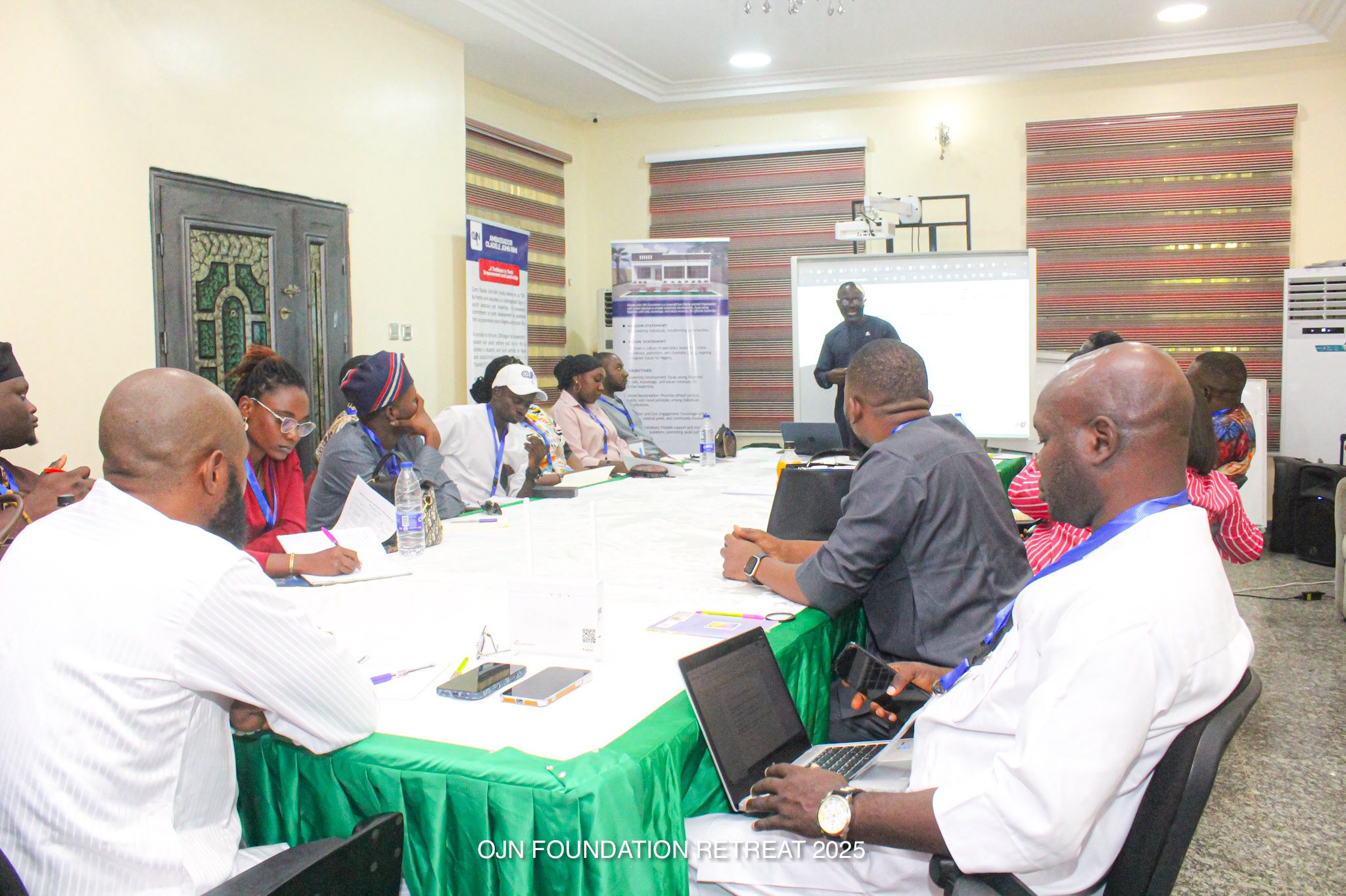 Capturing the Energy: Day 2 of the OJN Foundation Retreat') }}