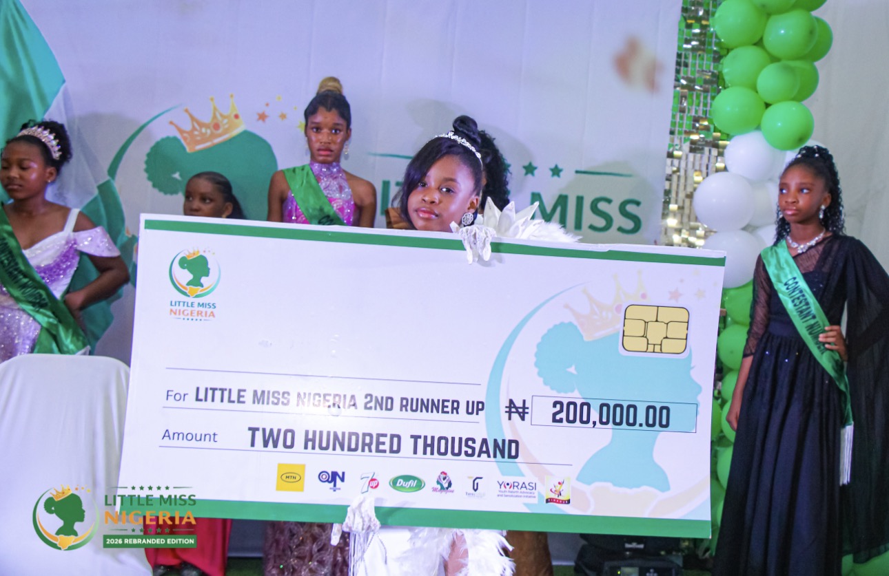 Pristine Somadina Chinedu Emerges Little Miss Nigeria International') }}
